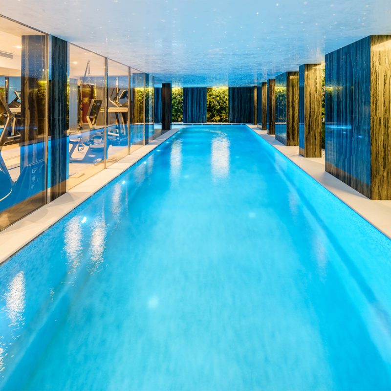 9 - Fitness and wellness area.