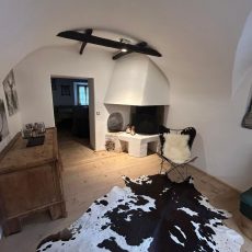 Interno Chalet Antelao con camino