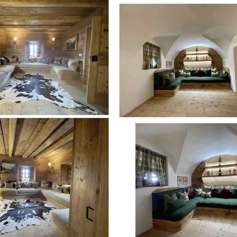 Soggiorno 2 Chalet Antelao