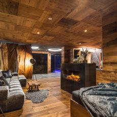 Soggiorno Chalet Seceda